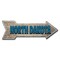Signmission North Dakota Arrow Decal Funny Home Decor 36in Wide D-A-12-999704 - alternate 1